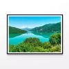 The Lake View with Mountains  Print 100% Australian Made 120x90cm  (Poster)