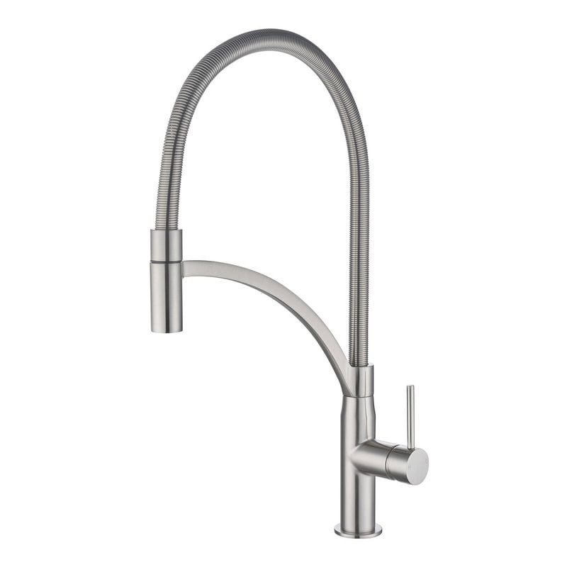 Mondella Resonance 25mm Brushed Nickel Pull-Out Sink Mixer