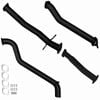 Ignite Exhausts Dpf Back For Ford Ranger Px3 2.0l 3" Pipe Only Black Aluminised Steel