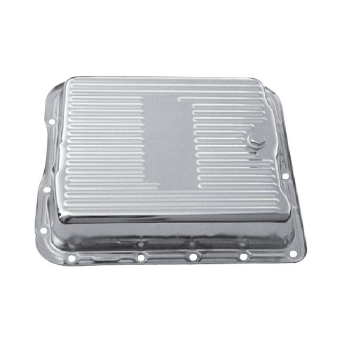 Cal Custom Transmission Pan TH700 Automatic Polished Finned Aluminium