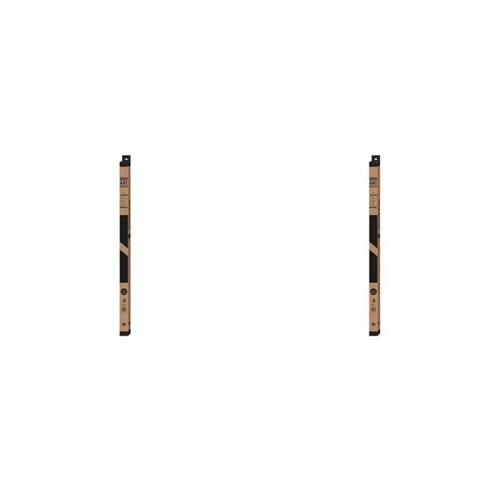 2PK Impact Merch Wooden Magnetic Hangers 25x61cm - Black Boxed