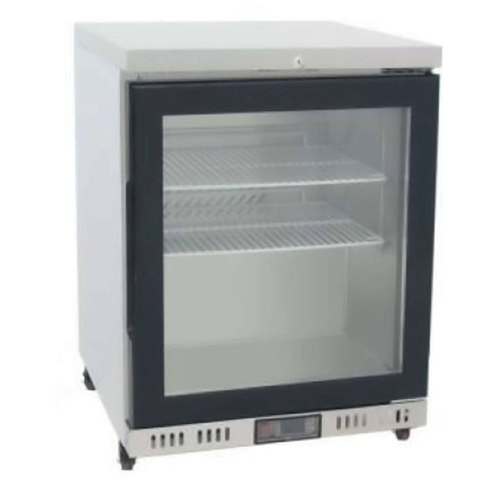 Atosa  Glass Door Chiller Freezer Cabinet – 105 Litres
