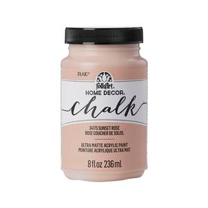 Folk Art 8oz/237ml Sunset Rose Home Décor Chalk Paint
