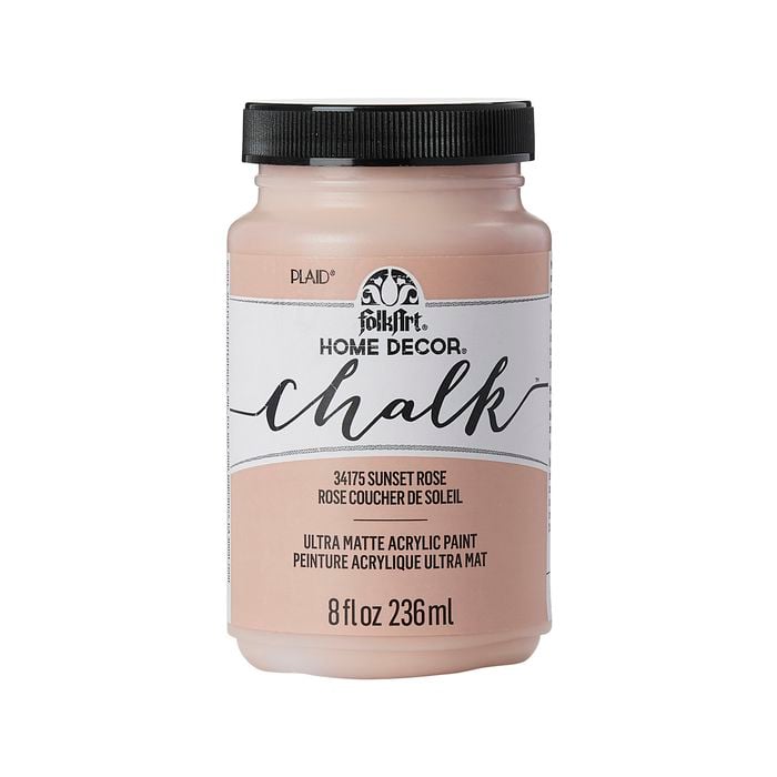 Folk Art 8oz/237ml Sunset Rose Home Décor Chalk Paint
