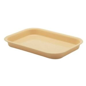Kh Rectangular Tray Yellow Polypropylene 12 Pack Kitchen Fast Food Serving Tray