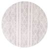 The Rug Connection Jaya 450 Off White 240x240cm - Large Round Transitional Pet Friendly Indoor Rug