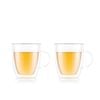 Bodum Bistro Double Wall 450ml Mug 2 Piece Set