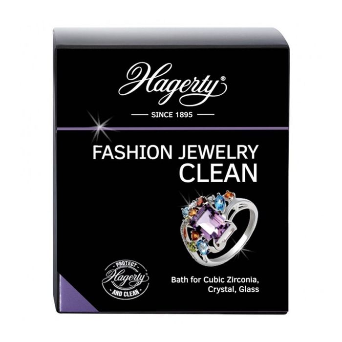 Hagerty Fashion Jewellery Cleaning Bath Cubic Zirconia Crystal Glass 170ml
