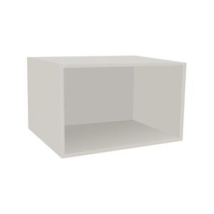 Kaboodle 300-399mm White Pepper Customisable Deep Open Slimline Shelf