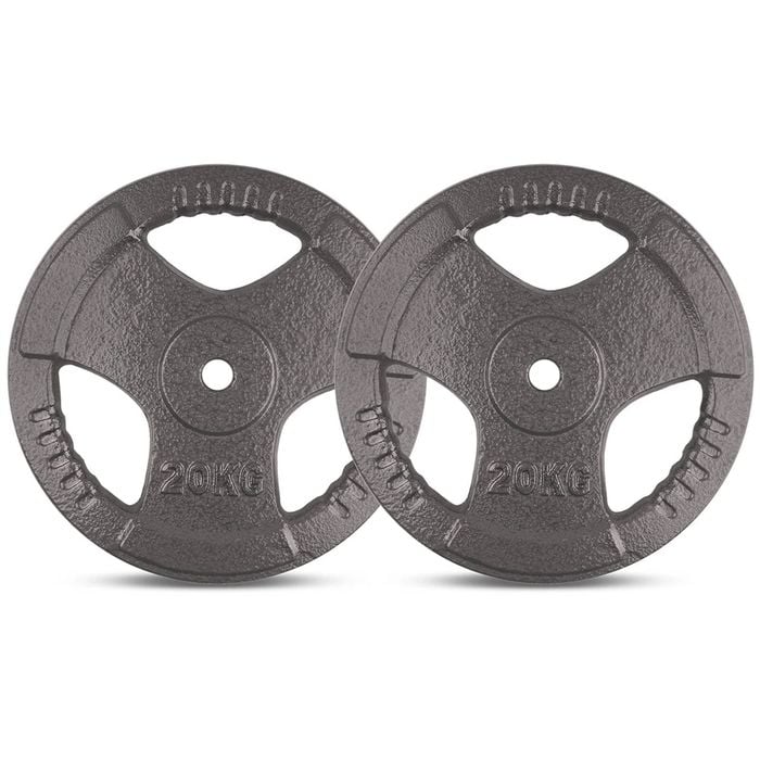 Lifespan Cortex 20kg Tri-grip 25mm Standard Plate (pair)