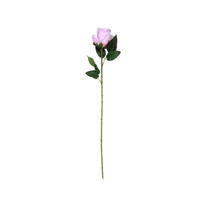 50cm Purple/Blue Rose Bud Artificial Flower