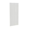 Kaboodle 900mm Sesame Salt Country Pantry Doors - 2 Pack