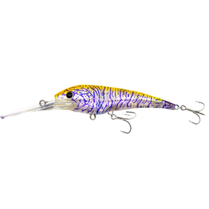 Nomad Design DTX Minnow 100mm Floating Hard Body Fishing Lure HPSR Holo Purple Shrimp