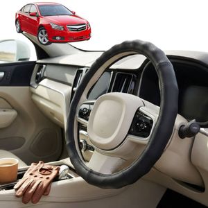 Australian Goose Steering Wheel Cover for Holden Cruze 2009 - 2016 (JH) Circle Black