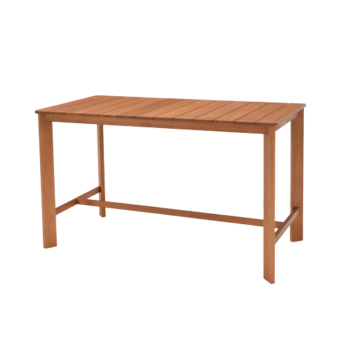 Mimosa Santo 162 x 80cm Rectangular Timber Bar Table Bunnings Australia