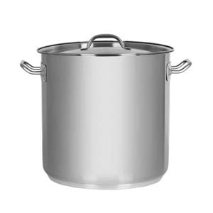 Chef Inox Elite Stockpot With Lid 220x220mm / 8.25l | Stainless Steel
