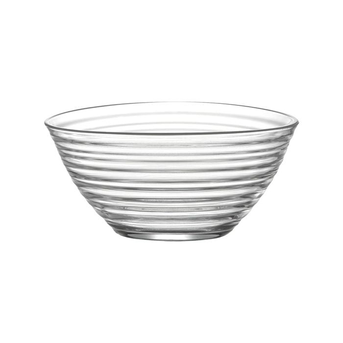 LAV LAV Derin Glass Salad Bowl - Single Mixing Bowl / Serving Bowl for Pasta / Popcorn - 23cm