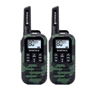 ECOXGEAR EXG50-2PKC  (Camouflage Colour) UHF CB Handheld Radio Twin Pack