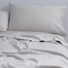 Cloud Linen NZ King 250 Thread Count Organic Cotton Sheet Set Silver