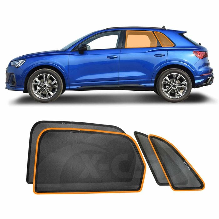 Rear Port Window Sun Shade for Audi Q3 RS Q3 2019-2025  Car Sun Blind Mesh