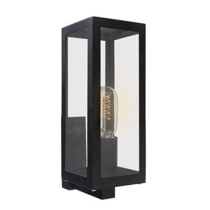 Brilliant 42W Black Manoir Exterior Wall Light