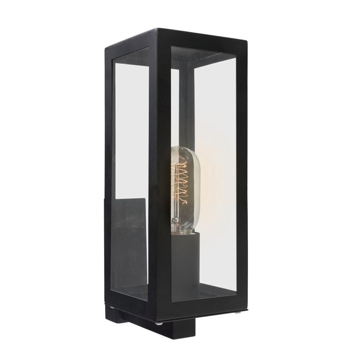 Brilliant 42W Black Manoir Exterior Wall Light