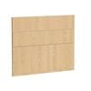 Kaboodle 900mm Oak Latte Modern 3 Drawer Panels