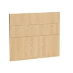 Kaboodle 900mm Oak Latte Modern 3 Drawer Panels