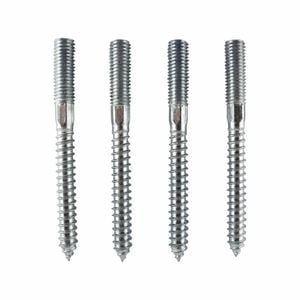 Everhang M10 x 100mm Zinc Plated Hanger Bolt - 4 Pack