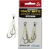 Atomic Trick Bitz Assist Fishing Hook 10, Gold Fleck