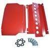 Machter Autoparts Red Bash Plate Set Fit For Mitsubishi Pajero NS NT NW NX Underbody Guard 2006-2022