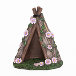 15cm Daisy Fairy Teepee Resin Statue