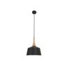 CLA Lighting NORDIC Angled Dome Pendant Light - Small/Black
