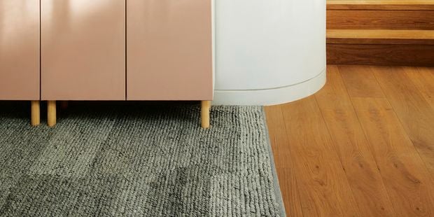 Kitchen cabinets with Mirror - Carpet - Kitchen & Dining - Wide