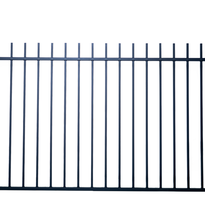 RapidFence 2200 x 1200mm Dark Grey Square Tube Pool Fence Panel