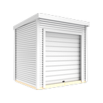 Duratuf 2.4 x 2m Zinc Lifestyle Matakana Shed