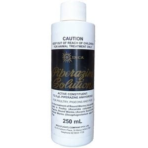 Inca Piperazine Solution Animal Treatment Aid 250ml