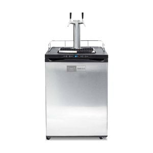 GEN 2.0 S/Steel Kegerator Double Tap Beer Dispenser 84x60cm
