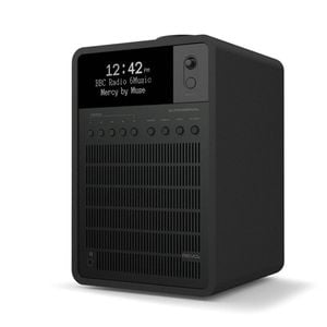 Revo SuperSignal Walnut Tabletop Radio w/ Bluetooth 13.5x21cm - Black Shadow
