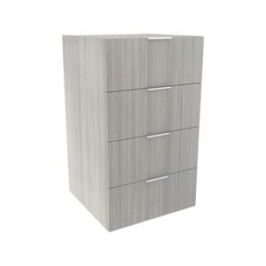 Lugna 1024 x 600 x 580mm Mist 4 Drawer Storage Cabinet