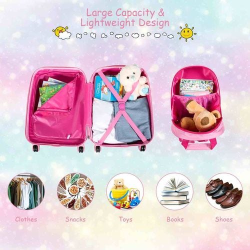 Costway Kids Luggage Set 18