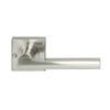 Miles Nelson Satin Nickel Parma Square Rosette Privacy Set