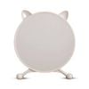 SOGA 40cm White Cat Ear Makeup Mirror No LED