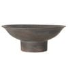 Society Home Nimes Footed Bowl Black 38x38x14.5cm