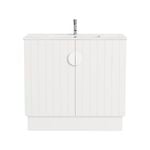 CIBO 900mm White Freshwater Full Height Vanity with White Handle