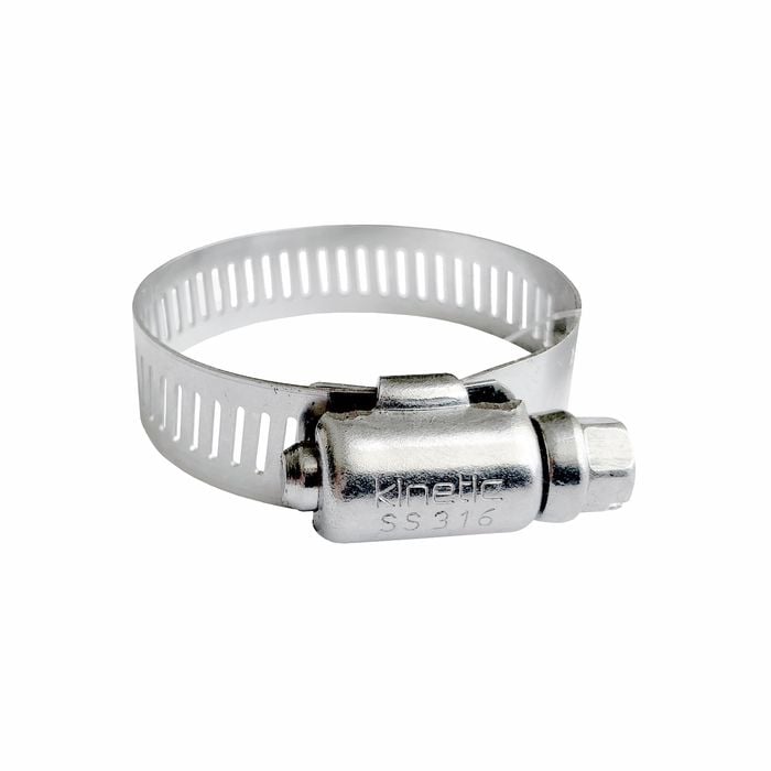 Kinetic 21 - 44mm 316 Stainless Steel Hose Clamp