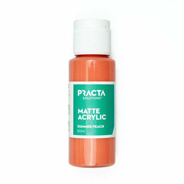 Practa 60ml Summer Peach Acrylic Matte Paint