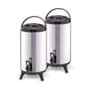 SOGA 2X 10L Portable Insulated Barrel Brew Pot with Dispenser