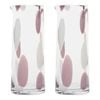 2PK Ecology Camille Soda Lime Glass Carafe Drink Decanter Jug 1.3L Blush