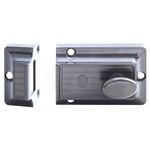 Lockwood Brown Chrome Cylinder 100 Nightlatch